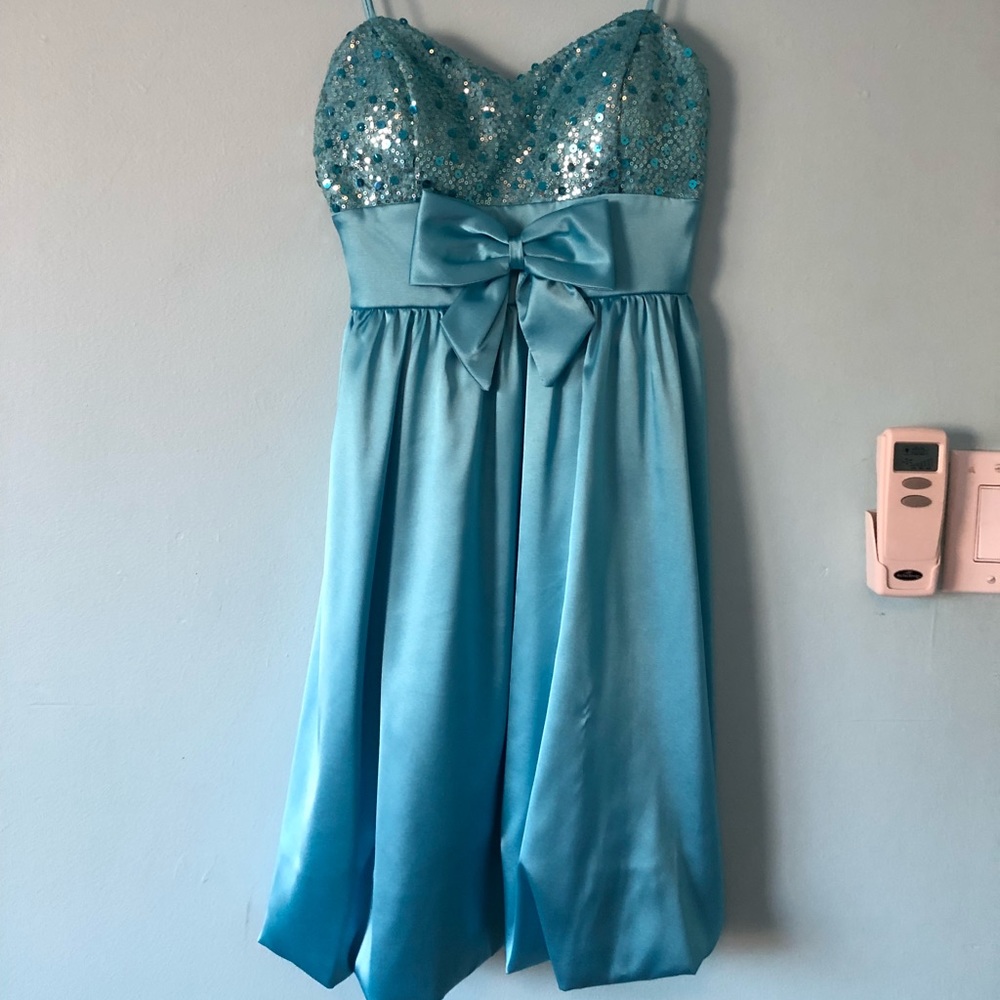 Light Blue Cocktail Dress
